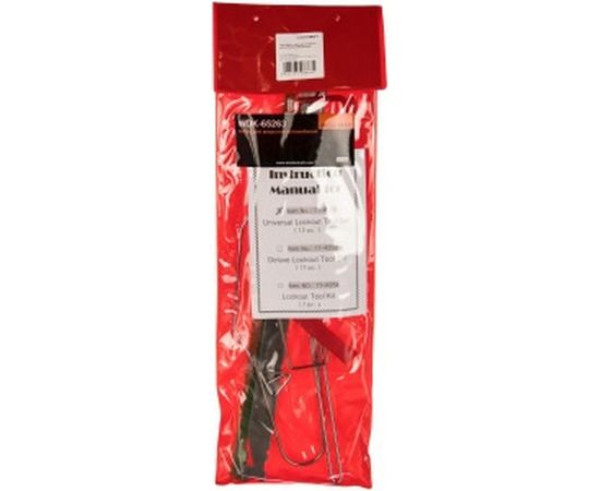 Универсальный набор пластин, крюков и захватов для отпирания автомобилей WIEDERKRAFT WDK-65263 – изображение 2