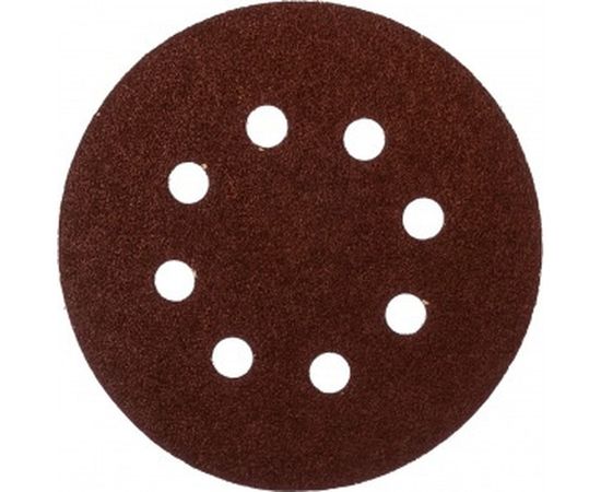 Круг шлифовальный универсальный 5 шт. (125 мм; Р60) "МАСТЕР" Зубр 35562-125-060 – изображение 2