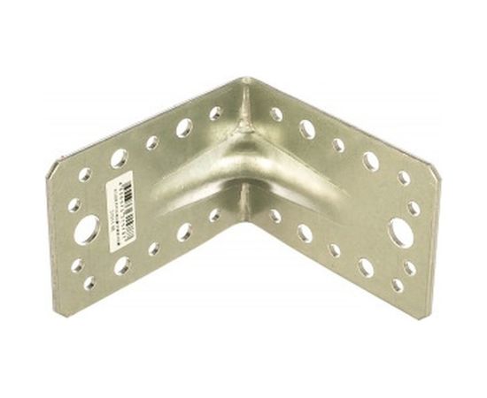 Крепежный усиленный уголок ЗУБР УКУ-2.5 65х90х90 х 2.5мм 31011-90 – изображение 2