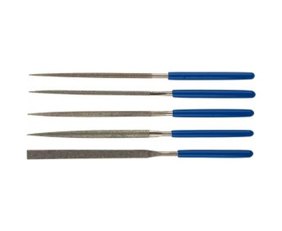 Набор надфилей с алмазным напылением 5 предметов ЗУБР 33386-140-H5 – изображение 2