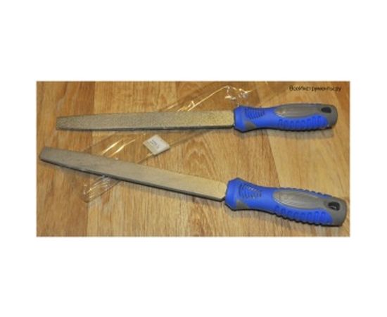 Плоский напильник с алмазным напылением 200 мм P 400 ЗУБР 33390-200-400 – изображение 3