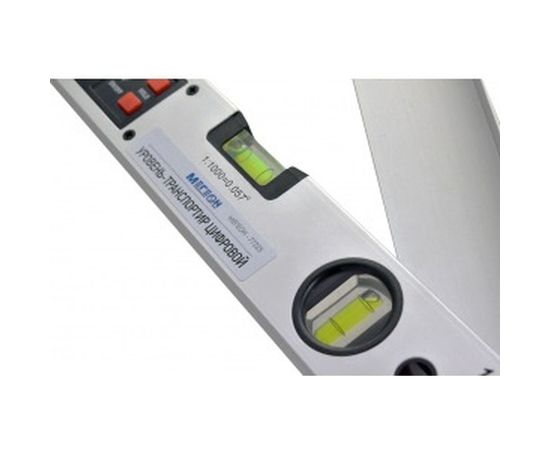 Цифровой угломер с пузырьковым уровнем МЕГЕОН 77225 – изображение 3