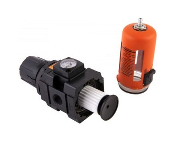 Фильтр-масло/влагоотделитель с регулятором и манометром WIEDERKRAFT WDK-7730 – изображение 4