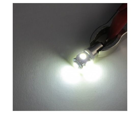 Автомобильная лампочка Вымпел BA9S-T4W 5SMD 5050 WHITE 5107 – изображение 4