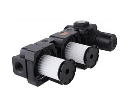 Блок подготовки воздуха: масловлагоотделитель, регулятор, манометр (3000 л/мин; 10 бар; 1/2") WIEDERKRAFT WDK-70740 – изображение 4