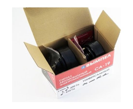 Автомобильный сигнал Вымпел СА-19, 2 тона, улитка, 118 Дб 5189 – изображение 5