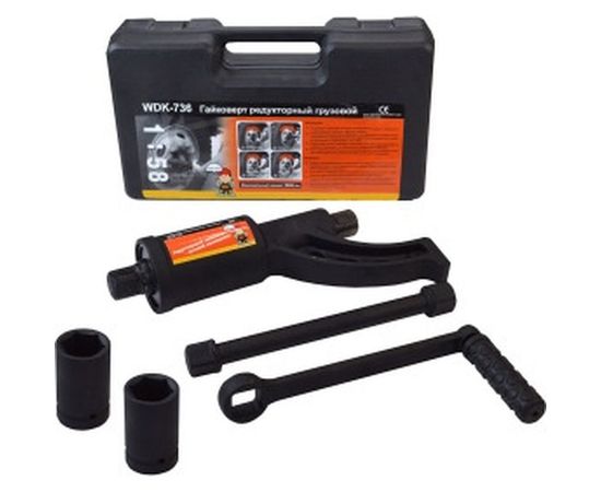 Редукторный грузовой гайковерт WIEDERKRAFT WDK-736 – изображение 6
