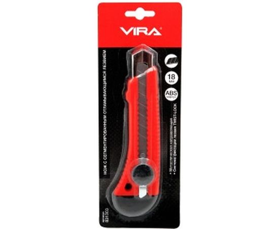 Нож с усиленным пластиковым корпусом 18мм Vira Twist-lock 831303 – изображение 9