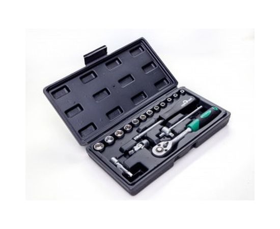 Набор инструментов СЕРВИС КЛЮЧ 17 предметов, головки 1/4, 4-13мм 11017 