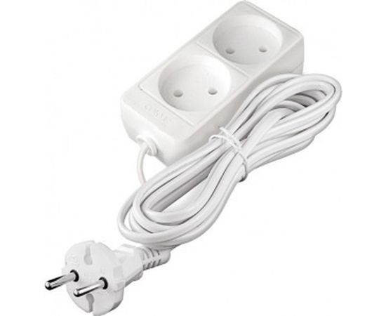 Бытовой удлинитель 1300 Вт 2гн. ШВВП 3м Союз 481S-0203 