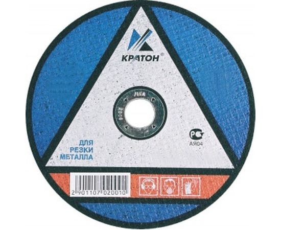 Круг отрезной по металлу A24TBF (125х3.0х22.2 мм) Кратон 1 07 02 007 