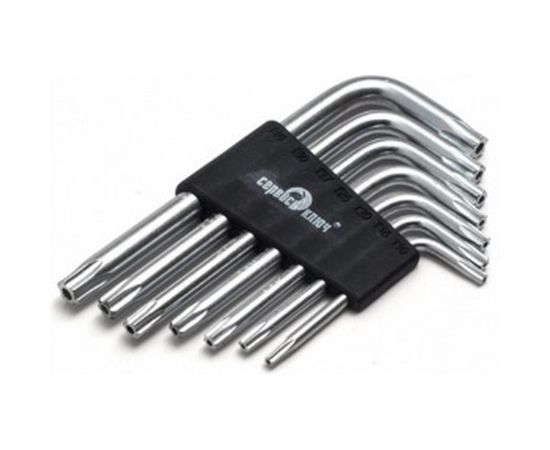 Набор Г-образных звездочек торкс 7 предметов СЕРВИС КЛЮЧ PROFFI 76430 