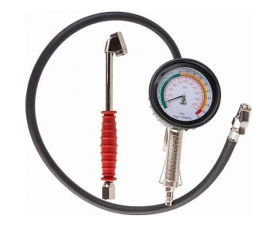 Пистолет для накачки шин WIEDERKRAFT с аналоговым манометром WDK-29110 