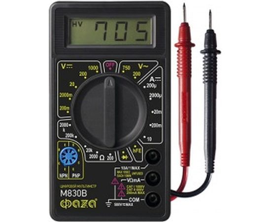 Цифровой мультиметр ФАZА M830B 5000377 