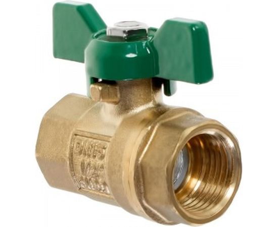 Шаровый кран РОСТерм 1/2" В-В ручка бабочка RT1067 