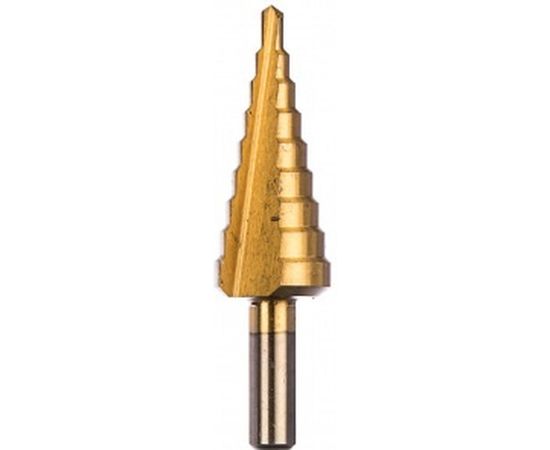 Сверло ступенчатое по металлу (4-20 мм; Р6М5 TIN) ТРИГГЕР 74344 тов-156730 