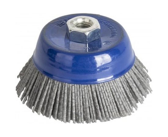 Кордщетка чашеобразная абразивная (90 мм; М14) ПРАКТИКА 242-649 