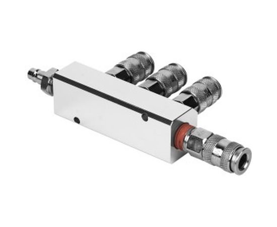 Разветвитель пневматический с увеличенной пропускной способность WIEDERKRAFT WDK-85MB – изображение 2