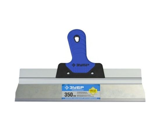 Фасадный нержавеющий шпатель, двухкомпонентная ручка, 350мм Зубр ПРОФЕССИОНАЛ 10049-35_z03 – изображение 2