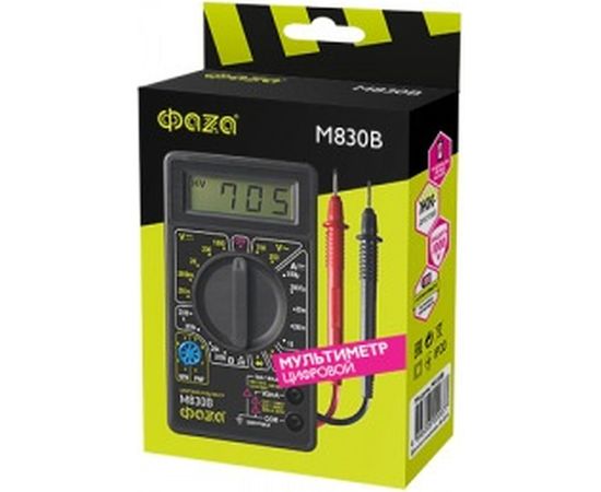 Цифровой мультиметр ФАZА M830B 5000377 – изображение 2