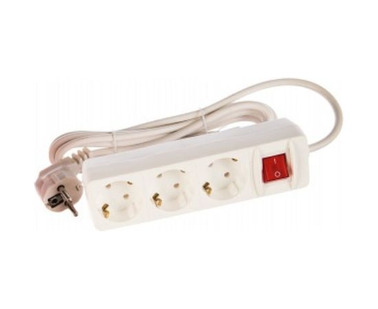 Бытовой удлинитель 3500 Вт 3гн. ПВС 3м Союз 481S-8303 – изображение 2