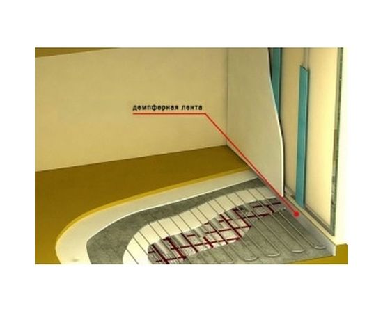 Лента демпферная (100мм/8мм, 20 м) РОСТерм DTAPE-20 – изображение 2