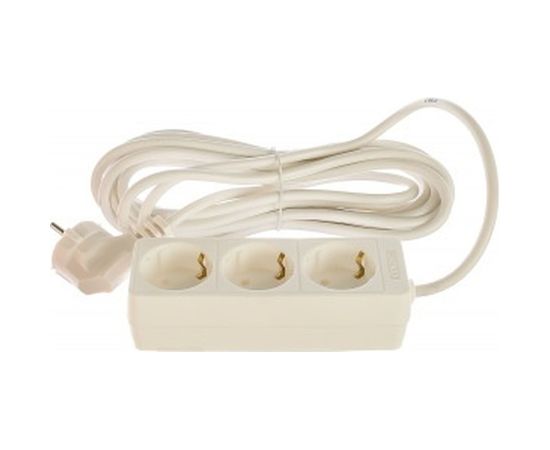 Бытовой удлинитель 2200 Вт 3гн. ПВС 5м Союз 481S-9305 – изображение 2