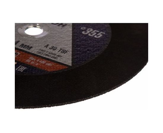 Круг отрезной по металлу A30TBF (355х3.2х25.4 мм) Кратон 1 07 02 013 – изображение 2