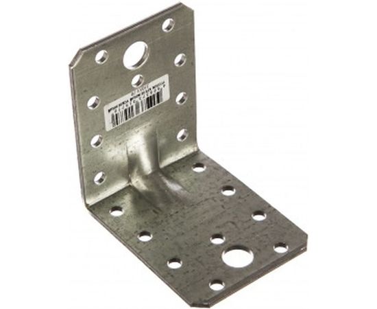 Крепежный усиленный уголок ЗУБР УКУ-2.5 55х70х70 х 2.5мм 31011-70 – изображение 2