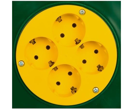 Силовой удлинитель на катушке 4 гн. 50м Союз 481S-3705 – изображение 2