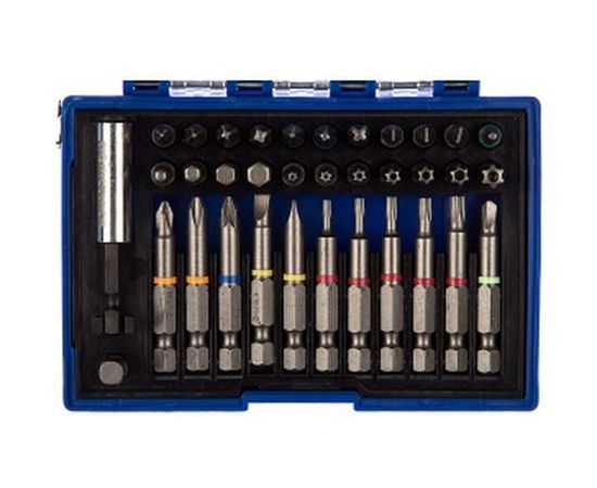 Набор бит (35 шт; PH; PZ; SL; T/Torx; TW; Hex + магнитный держатель) ПРАКТИКА 779-004 – изображение 2