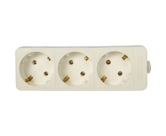 Бытовой удлинитель 3500 Вт 3гн. ПВС 3м Союз 481S-6303 – изображение 2