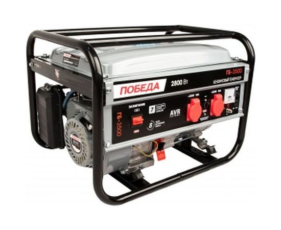 Бензиновый генератор Победа ГБ 3500 475101730 – изображение 3