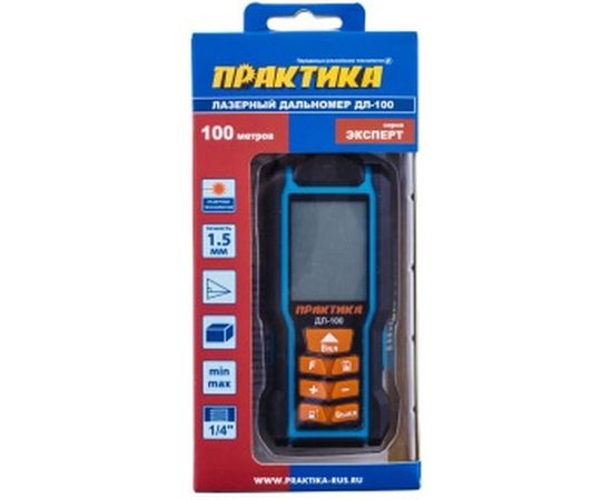 Лазерный дальномер ПРАКТИКА ДЛ-100 243-882 – изображение 3
