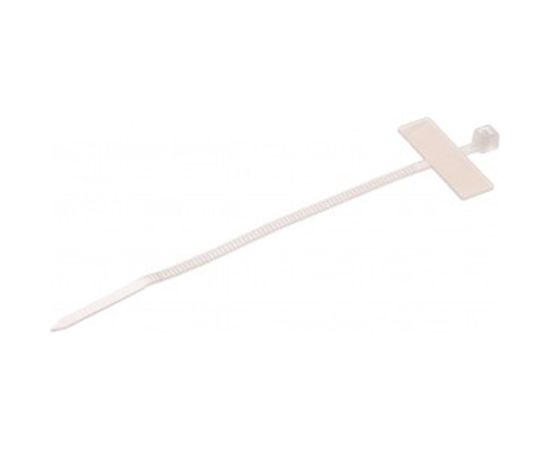 Нейлоновые маркировочные стяжки FORTISFLEX КСМ 3х100 белый 100 штук 55810 