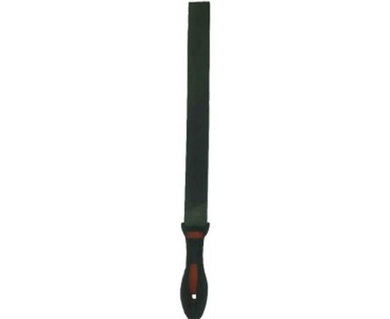 Плоский прямой напильник с ручкой PVC (250 мм, насечка №3 мелкая, по 4м сторонам) BAUM 3713250 