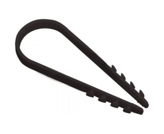 Дюбель-хомут FORTISFLEX нейлон ДХ 11-18 черный 100шт 59565 