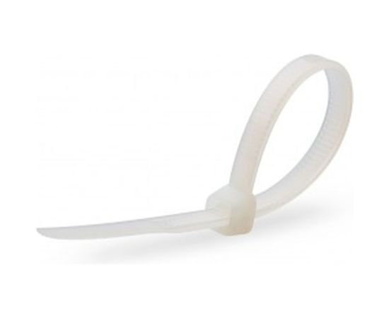 Нейлоновые стяжки FORTISFLEX КСС 4х250 белый 100 штук 49398 