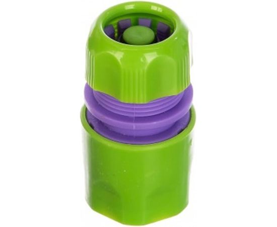 Соединитель пластмассовый быстросъемный с автостопом для шланга 1/2" PALISAD 66140 