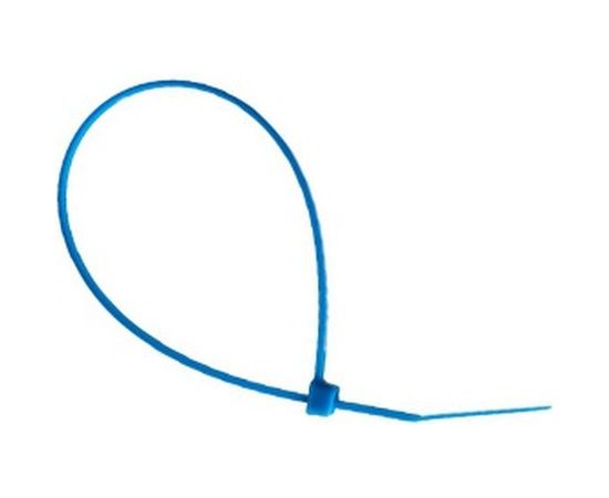 Нейлоновые стяжки FORTISFLEX КСС 3х100 синий 100 штук 49438 