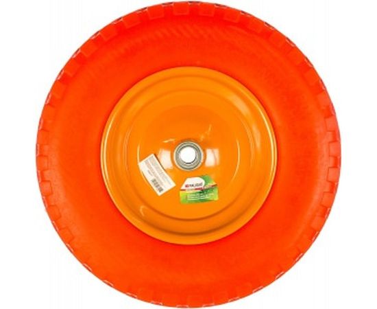 Полиуретановое колесо 4.80/4-8, длина оси 90 мм, подшипник 20 мм Palisad 68977 