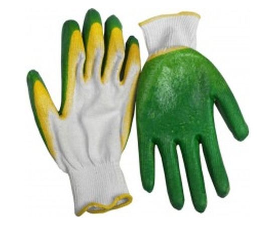 Перчатки трикотажные со сплошным двойным латексным покрытием СПЕЦ 