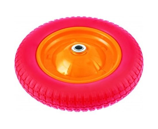 Полиуретановое колесо 3.00-8, длина оси 90 мм, подшипник 16 мм PALISAD 68975 