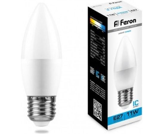 Светодиодная лампа FERON 11W 230V E27 6400K, LB-770 25945 