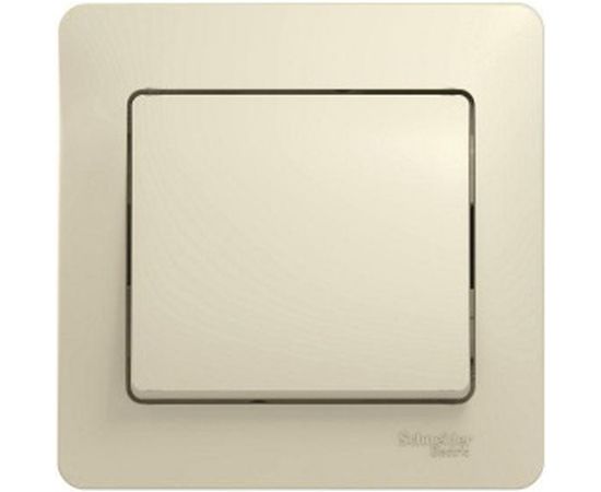 Выключатель Schneider Electric 1-клавишный GLOSSA бежевый SchE GSL000212 