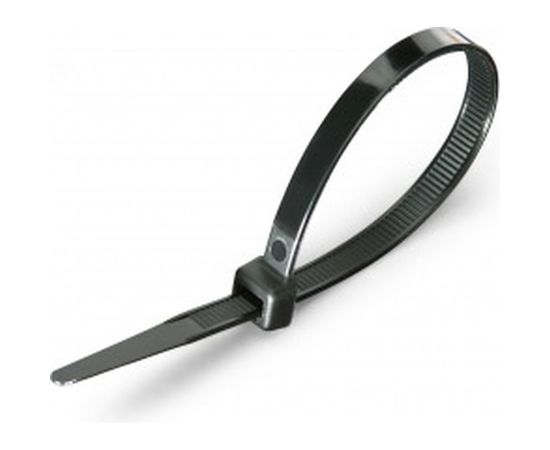 Нейлоновые стяжки FORTISFLEX КСС 8х450 черный 100 штук 50286 