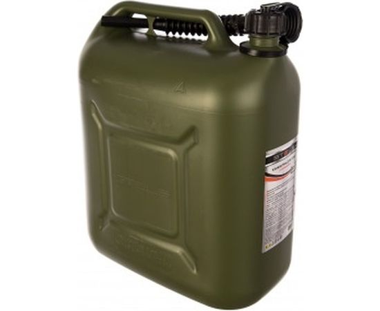 Канистра для ГСМ вертикальная, 20 л пластиковая, усиленная STELS 53127 