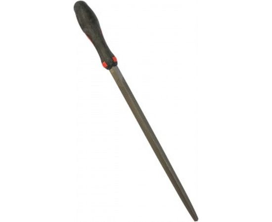 Квадратный напильник с ручкой PVC (300 мм, насечка №1 грубая) BAUM 3731300 