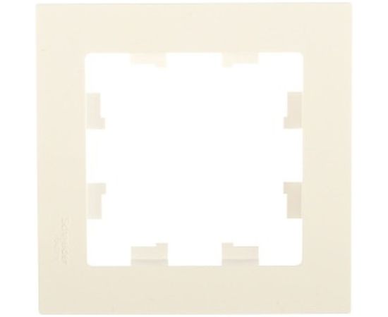 Рамка Schneider Electric 1-м ATLAS DESIGN белая ATN000101 