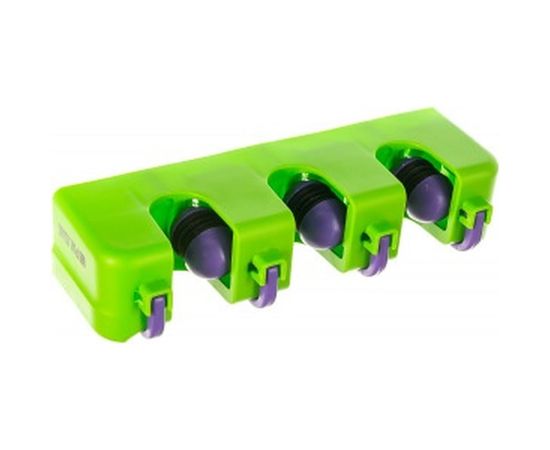 Настенный держатель для садового инструмента, 3 ячейки, 4 крюка PALISAD 68301 